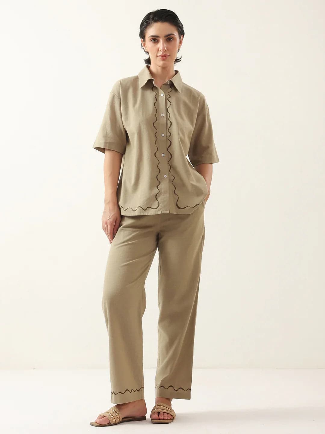 Umber Collar Rest Pair